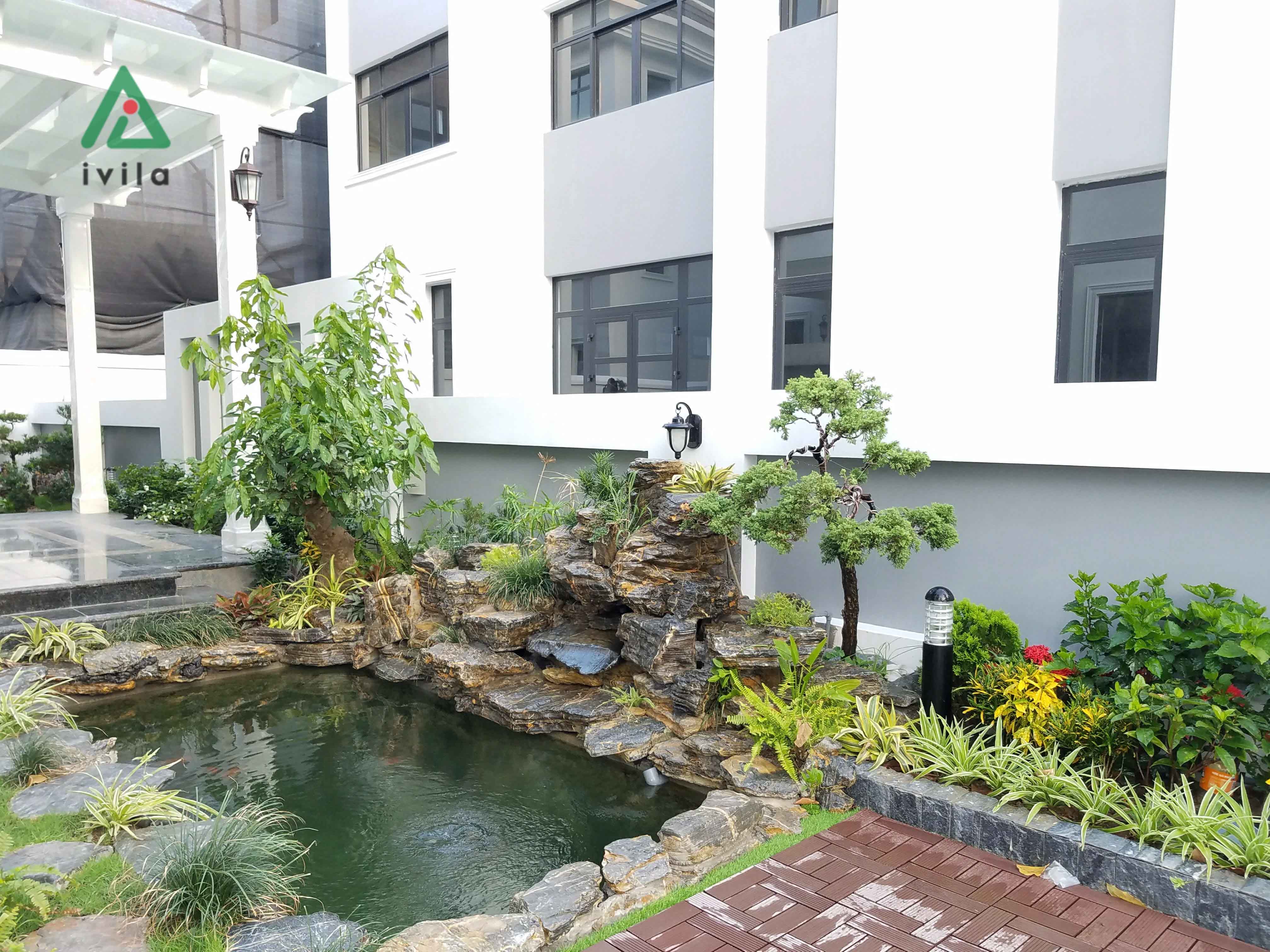 Sân vườn biệt thự Gardenia